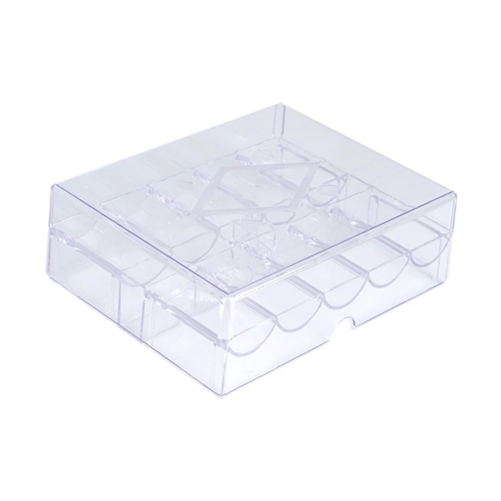 Gaming Accessories Organizer - Akrylowe przezroczyste pudełko na żetony, lekki