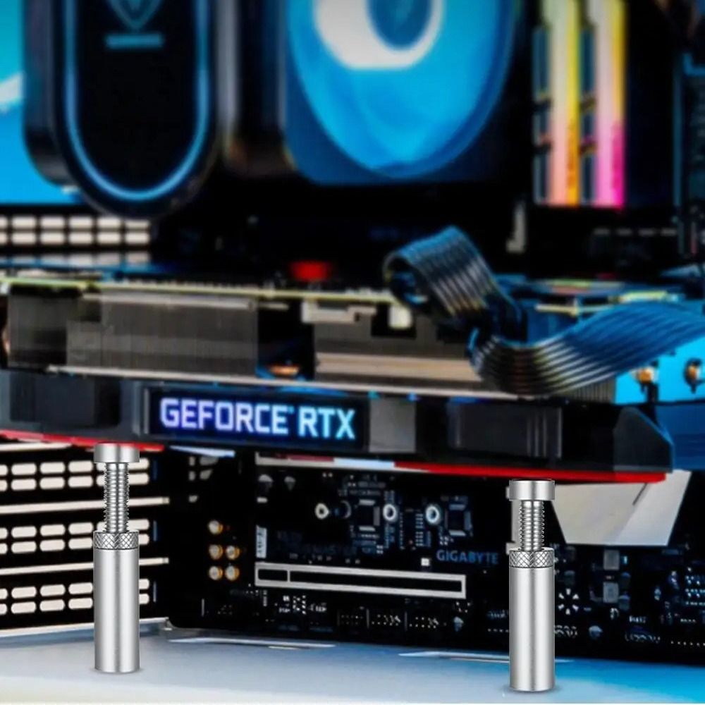 Vertical Gpu Bracket - Regulowany aluminiowy uchwyt na kartę graficzną,