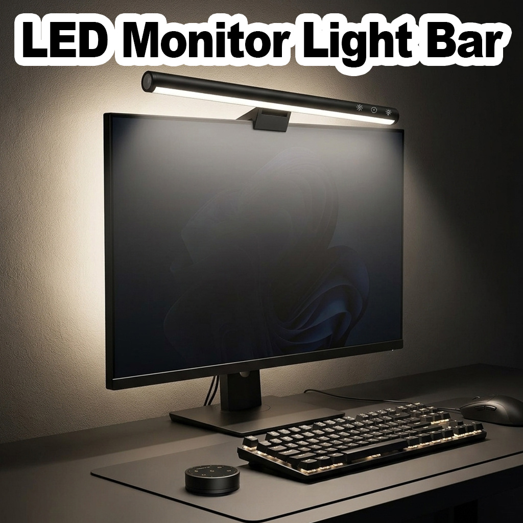 Monitor Light Bar - Listwa świetlna z 5 poziomami jasności,
