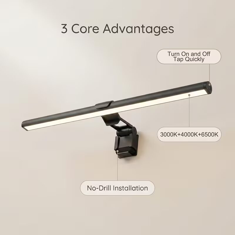 Monitor Light Bar - Lampa monitorowa zasilana przez USB, z