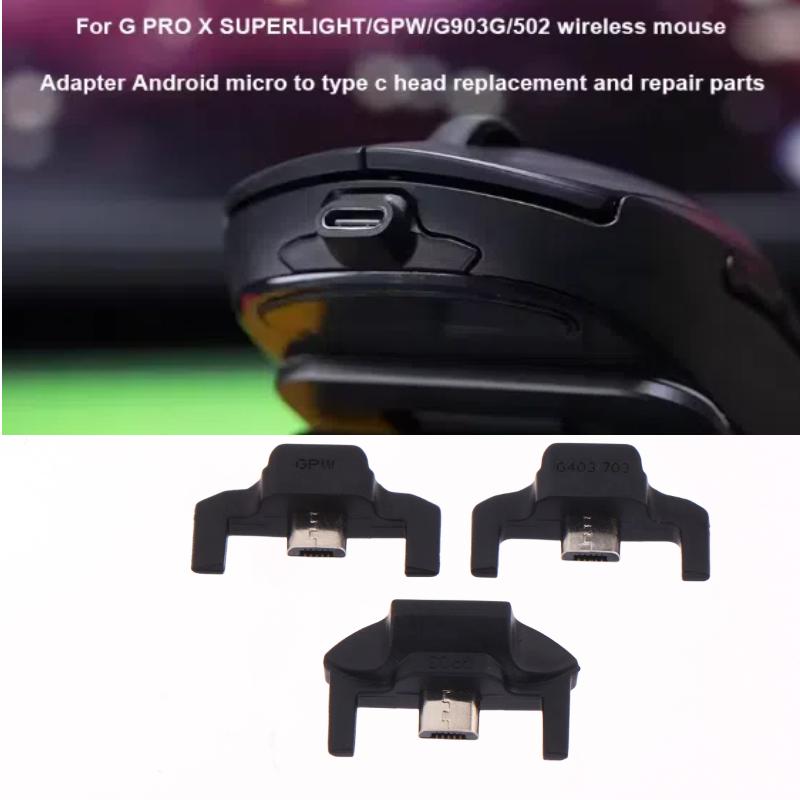 Gaming Accessories Aesthetic - Adaptery Micro USB na USB-C do