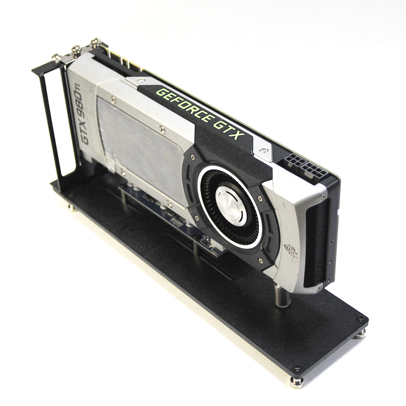 Pionowy akrylowy wspornik kart – Vertical Gpu Bracket recenzja i cena