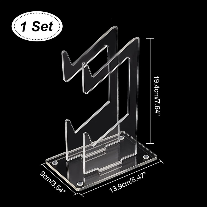 1 szt. Dwupoziomowy akrylowy u – Gaming Accessories Rack recenzja i cena