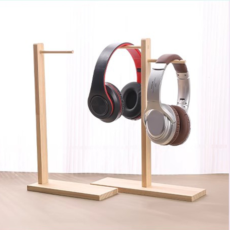 Drewniany stojak na słuchawki, – Gaming Accessories Rack recenzja i cena