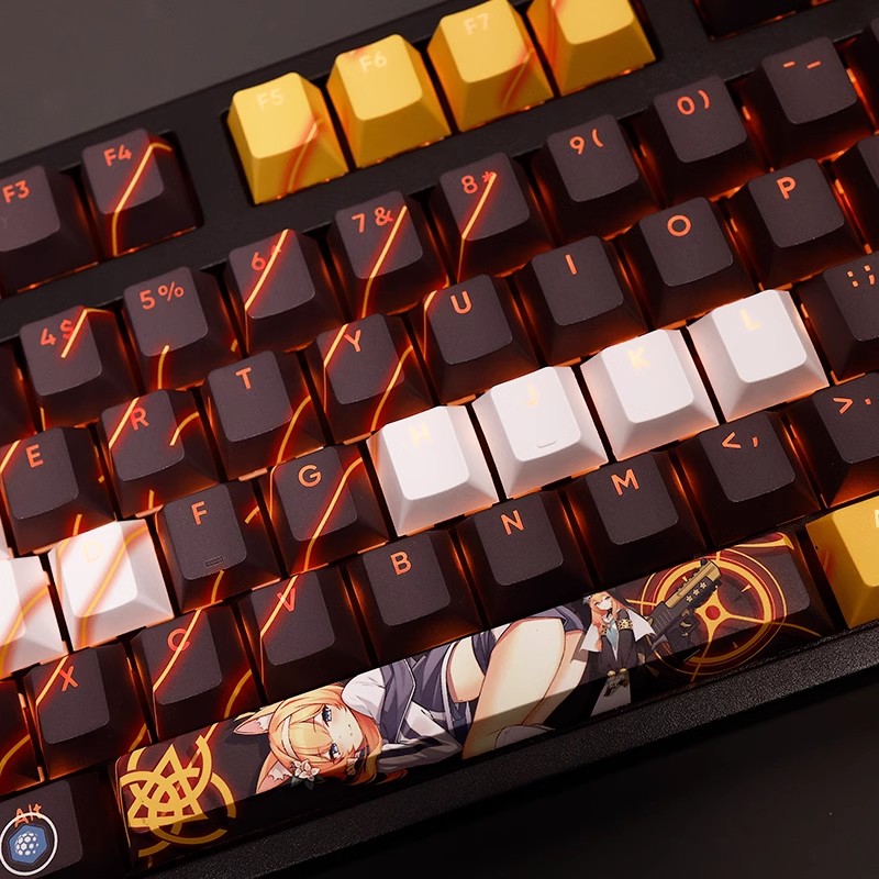 108 klawiszy/zestaw Blue Archi – Gaming Accessories Aesthetic recenzja i cena