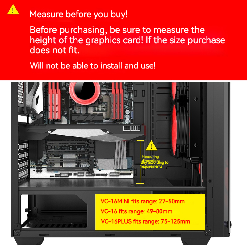 Uchwyt karty graficznej GPU, r – Vertical Gpu Bracket recenzja i cena