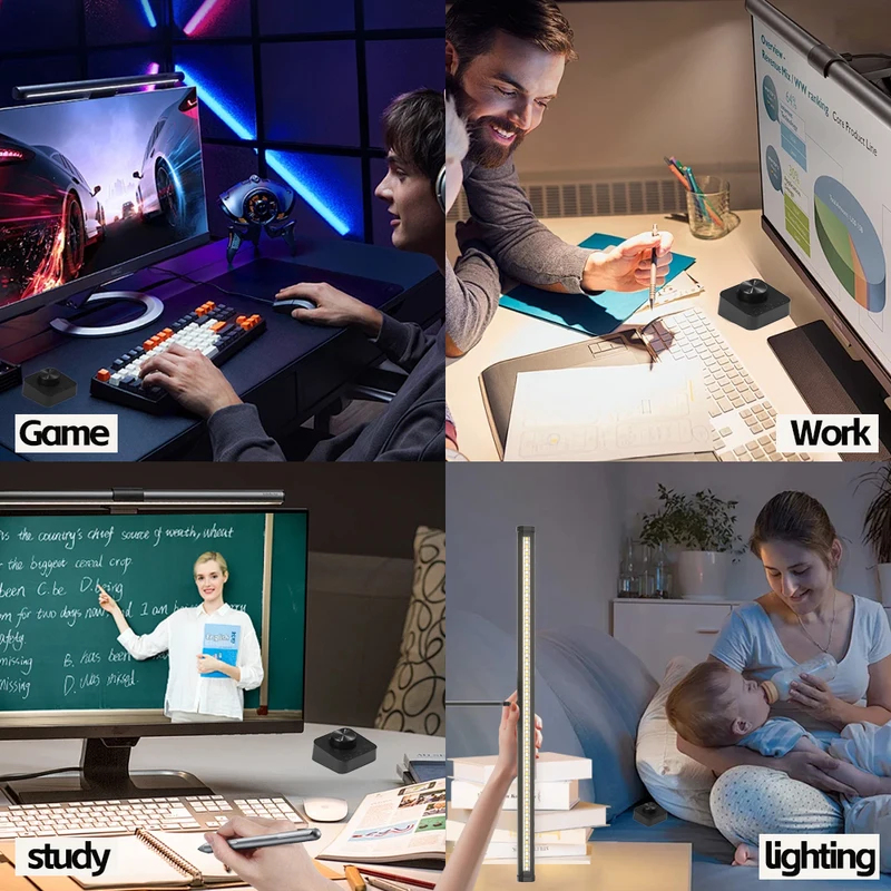 Przenośna lampa biurkowa LED c – Monitor Light Bar recenzja i cena