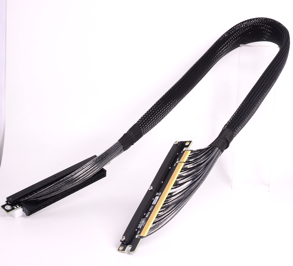 ADT Nowy Podwójny Kabel Riser  – Vertical Gpu Bracket recenzja i cena