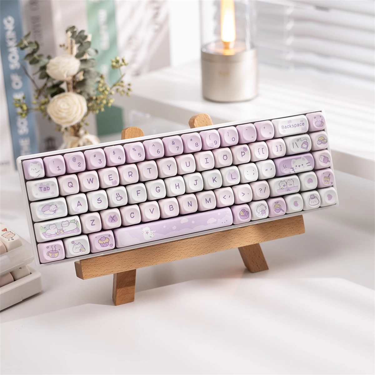Zestaw keycapów 95Keys Dessert – Gaming Accessories Aesthetic recenzja i cena