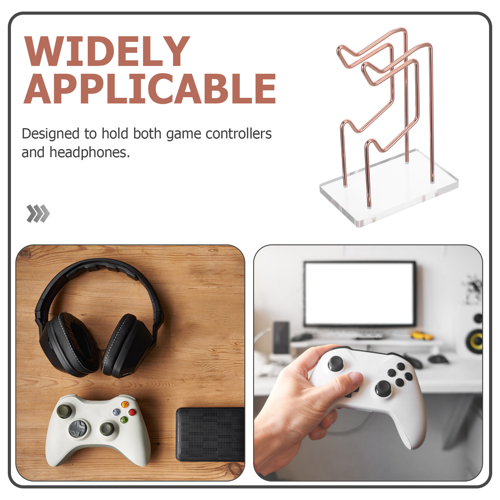 Stojak na kontroler do gier i  – Gaming Accessories Rack recenzja i cena