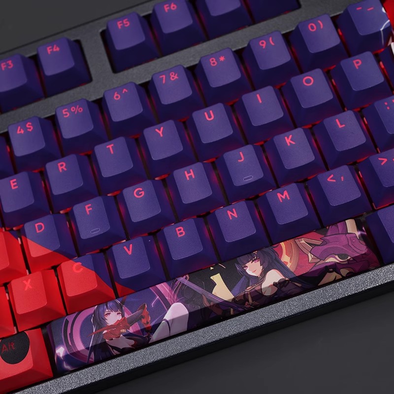 108 klawiszy / zestaw Honkai I – Gaming Accessories Aesthetic recenzja i cena