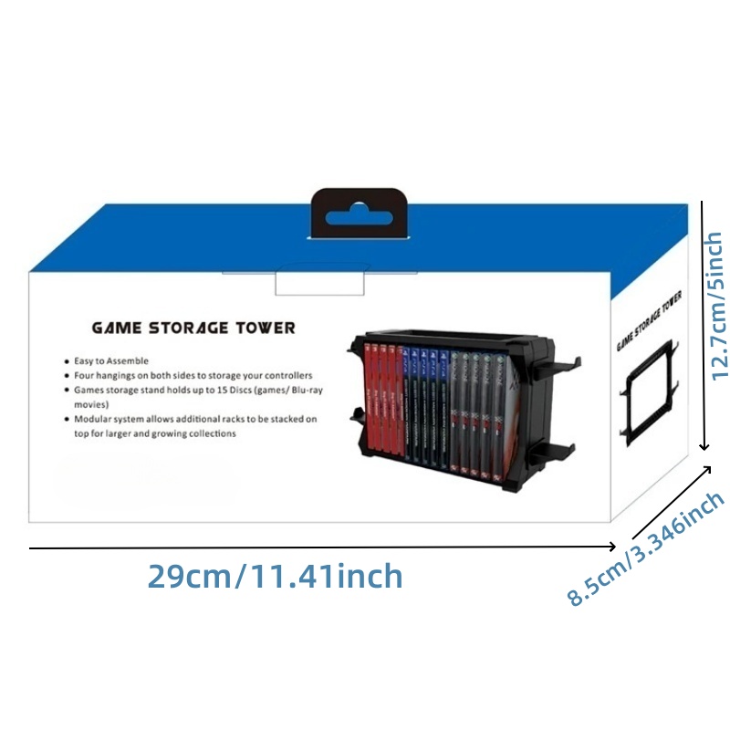 Stojak na gry z uchwytem na ko – Gaming Accessories Rack recenzja i cena
