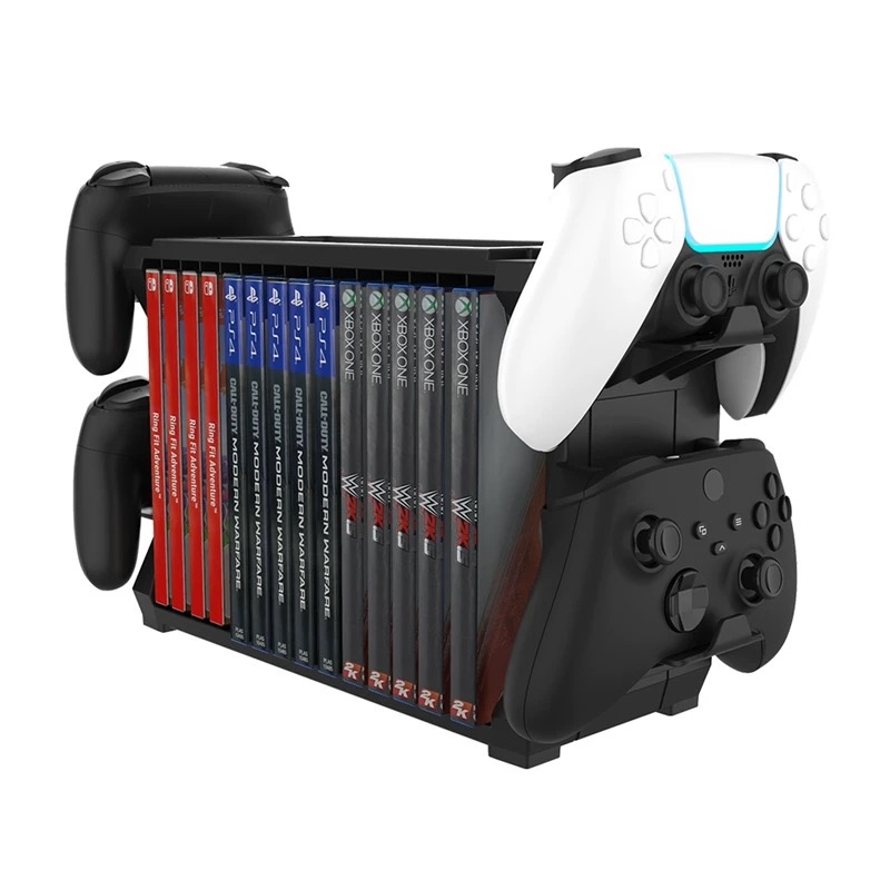 Stojak na gry z uchwytem na ko – Gaming Accessories Rack recenzja i cena