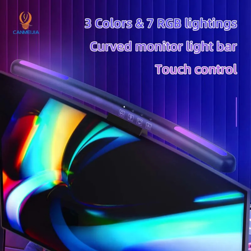 Zakrzywiony monitor LED listwa – Monitor Light Bar recenzja i cena
